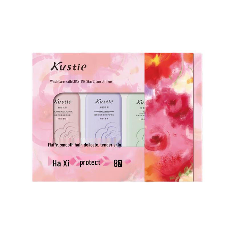 Kustie Floral Body Care Gift Set
