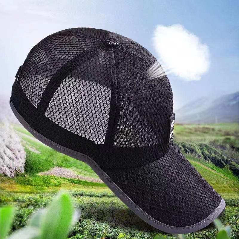 Summer Breathable Duckbill Cap: Sun Hat with Wide Brim, Neck Protection, and Versatile for Outdoor Cycling.