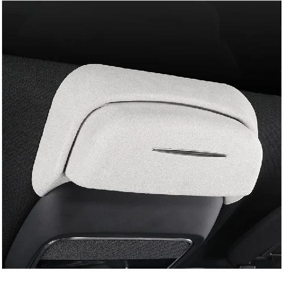 Per Xpeng G6 2025 2024 Scatola Portaocchiali per Auto Suede Custodia per Occhiali da Sole Tetto Apribile Portaoggetti per Occhiali Accessori Interni Auto