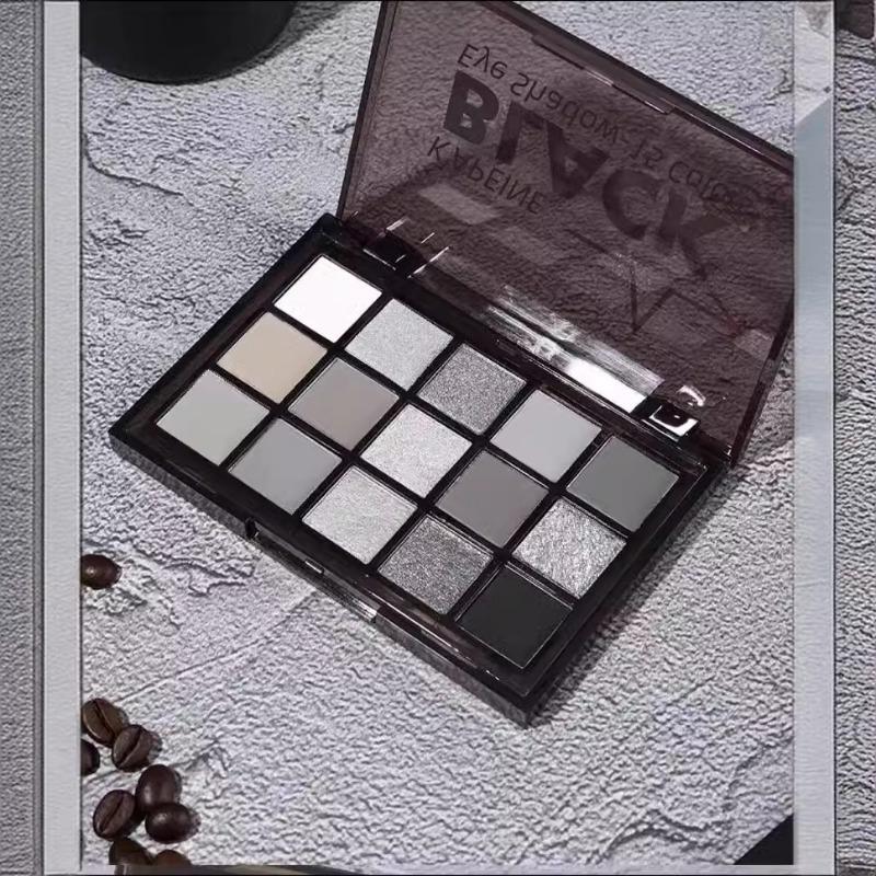 Dark Elf Eyeshadow Palette Punk Style Metallic Finish