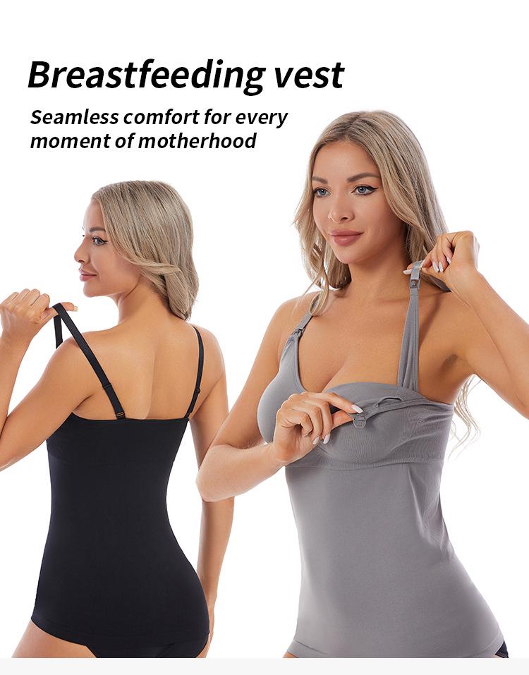 Camisola de Lactancia Tallas Grandes Postparto - No Necesita Almohadilla