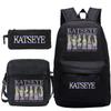 3pcs Girl Group Katseye Printed Children Backpack Set Boys Girls Schoolbag Students Lightweight Backpacks Back To School Gift