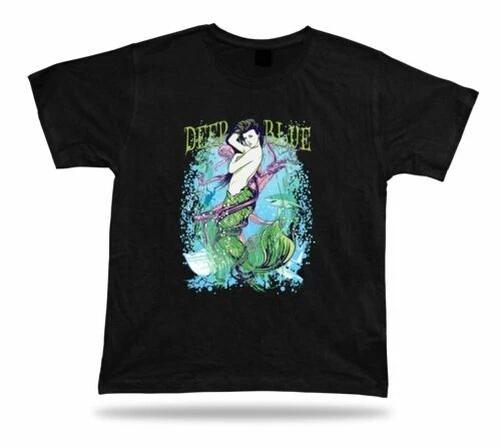 Deep Blue Sea Mermaid cool vector tshirt design special birthday tee apparel