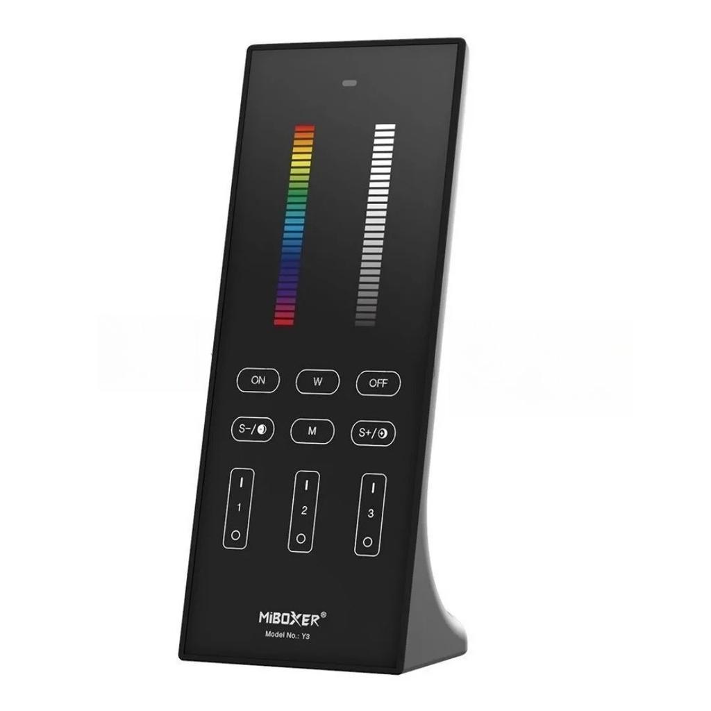 Y1 Y2 Y3 Miboxer Brightness CCT RGB+CCT Vertical Remote 2.4GHz Control for LED Buld LED Strip Light Color Temperaturen Dimmer