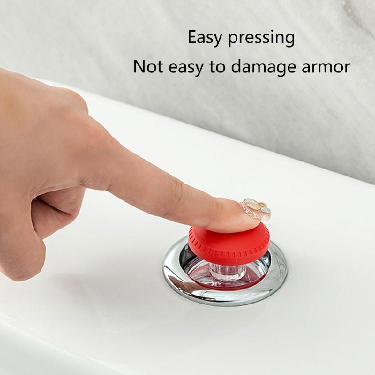 5pcs Quirky Toilet Press Button Water Press Flush Button Bathing Room Decors