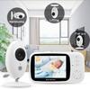 XF808 3.5inch Wireless Baby Monitor IR Camera Baby Sleep Security Video LCD