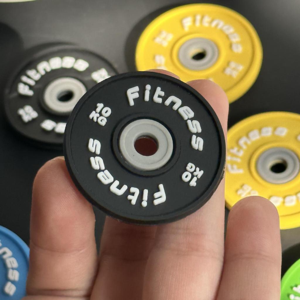 High-Value Detachable Mini Barbell Keychain - Miu Series Fitness Charm