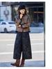 Women's New Chinese Style Jacquard Down Jacket & Wide-Leg Pants Set