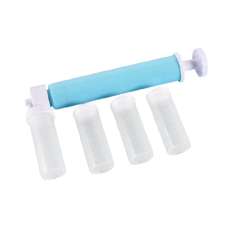 

Efficient Manual Baking Sprayer With Uniform Coating Control Perfect For Birthday Cakes And Dessert Decoration синій