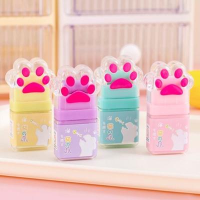 Schreibwaren Katzenpfote Radiergummi Geschenk Radiergummi Tragbarer Cartoon Radiergummi