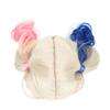 Women Double Ponytail Wig Adjustable Size Long Curly False Hair for Daily Life Cosplay Party
