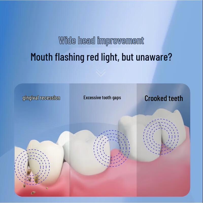 Ebisu Wide Head Quad-Bristle Toothbrush