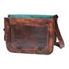 Vintage Echtleder Laptop Aktentasche Messenger Satchel Tasche Schultertasche S Braun