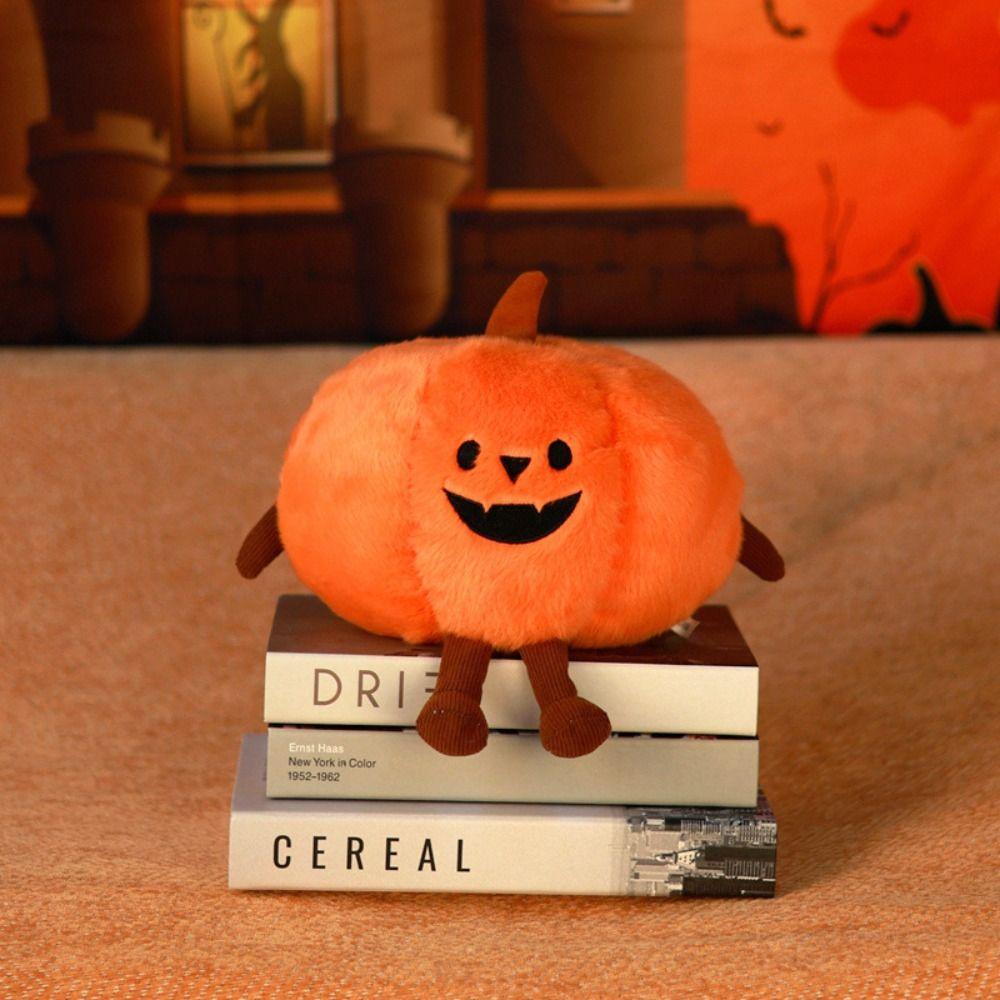 PP Cotton Halloween Plush Toy Stuffed Halloween Pumpkin Throw Pillow Kids Gift