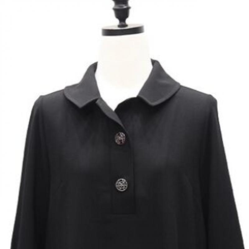 Shiz Madam Blazer Dress With Antiqued Buttons N2698