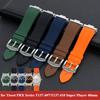 Rubber Strap with Adapter for Tissot PRX Series T137.407/T137.410 Super Player 40mm New FKM Quick Release Watch Band 12mm