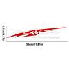 Racing Development Car Sticker Stylish Power's Racing Development Sports Sticker Car Reflective Waterproof Decal