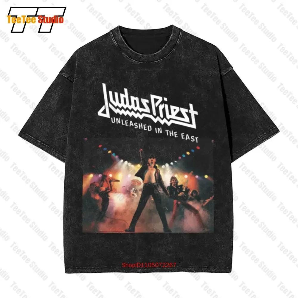 Judas Priest Unleashed In The East Vintage Oversized TShirt ZQ S
