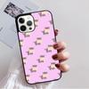 Cartoon Hippos Pattern Phone Case Back Cover for IPhone 18 17 Air 16 15 14 13 11 12 Pro Max Plus Shell Coque