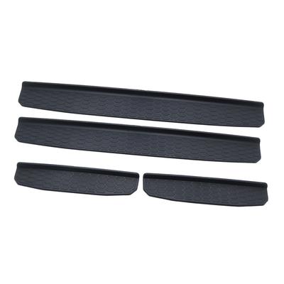 Car Interior Door Sill Entry Guards Guard for Wrangler JL 2018- Four-door Welcome Pedal Conversion Accessories