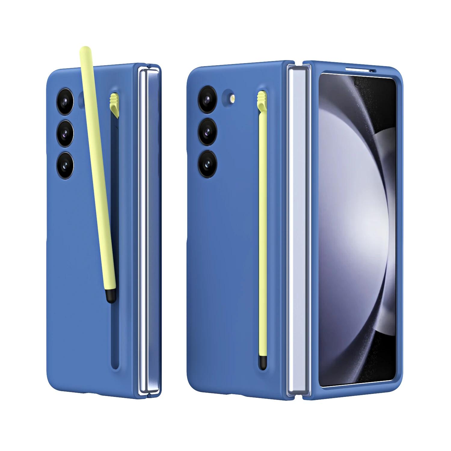 Hard Shell Holder Pen Slot Phone