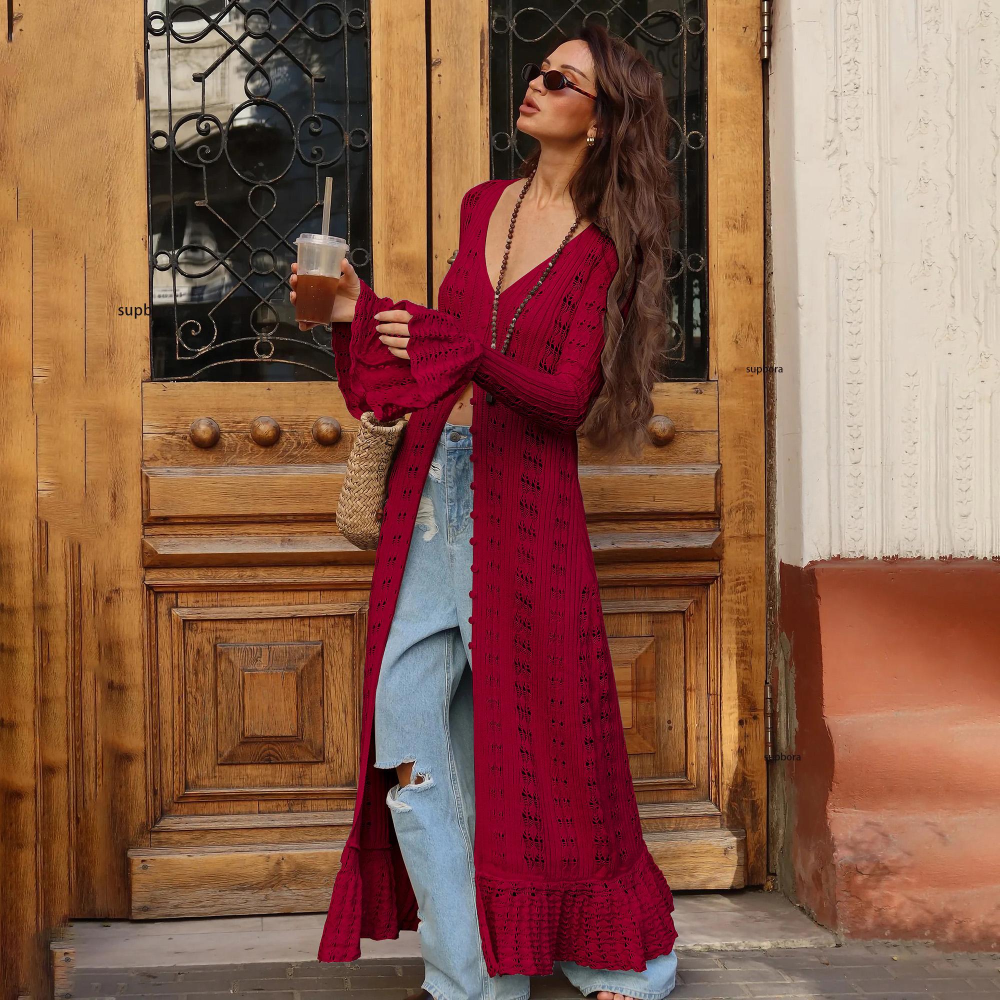 

Свитер с открытой грудью, длинное платье, женские летние платья для вечеринок, накидка, элегантное облегающее платье макси с разрезом, праздничная пляжная роба S