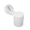 Pill Cutter White Multifunctional 4 In 1 Cylindrical Medicine Grinding Separation Tool