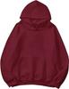 Sudadera con capucha de manga raglán unisex: Sudadera Casual de Color Sólido, Moderna y Versátil