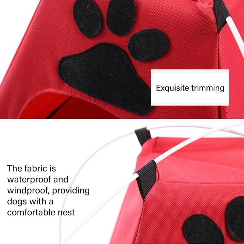 Cats Relaxation Cooling Tent Pet Shelter House Resting Tent Pet Cats Sleep Tent Small Pet Outdoor House for Camping