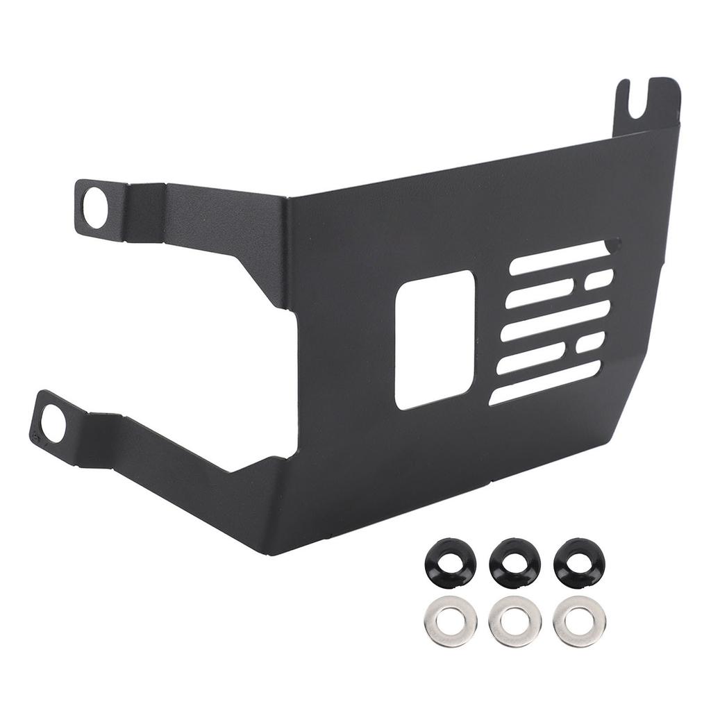 Motorcycle Skid Plate Aluminium Alloy Engine Chassis Guard Plate for ADV160 2021 To 2023 Black