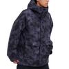 UNIQLO Full Print Hooded Cold Resistant Windproof Long Sleeve Soft Shell Jacket Men jackets Purple 456881-76