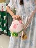 Capybara Small Shoulder Bag With Nylon Material And Zipper Closure For Casual Travel