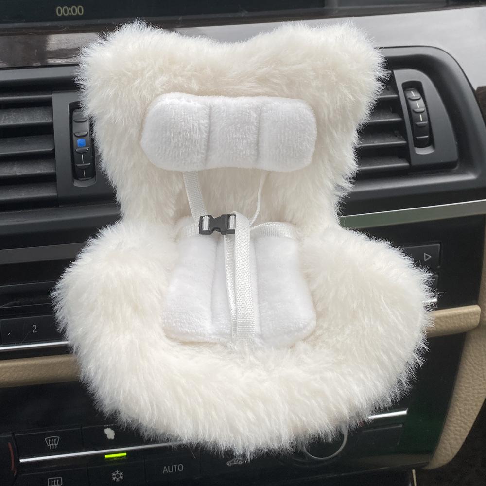 Puppensitz Autozubehör Ornament Labub Sicherheitssitz Puppenzubehör Dekoration