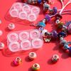 Diy Crystal Epoxy Mold 6 Grids Ball Earrings Bracelet Mirror Resin Mold Beads Silicone Mold for Diy Pendants Making