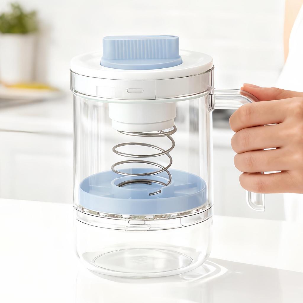 Reusable Greek Yogurt Strainer With Lid, Whey Separator For Thick Creamy Cheese Making Filter