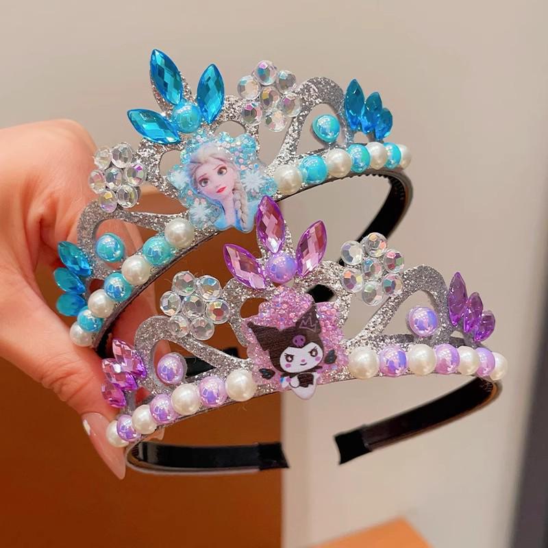 Frozen Elsa Princess Pearl Headband - Children's Costume & Photography Prop