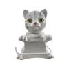 Porta-toalhas de Papel Gato, Porta-toalhas de Papel Gato 3D Divertido, Decoração para Banheiro Cozinha Suporte de Armazenamento de Papel Higiênico Montado na Parede