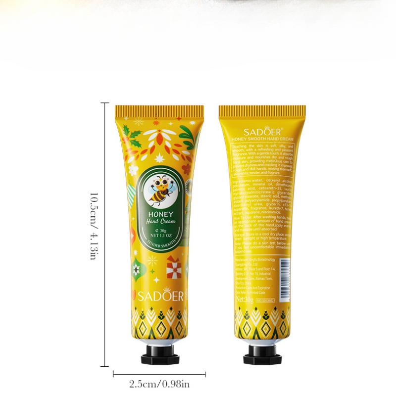 Crema de maini Honey Smooth: Întineriți mâinile toamna și iarna pentru a îmbunătăți pielea uscată, pentru a hrăni, a albi și a lumina nuanța pielii și pentru a îmbunătăți tonul