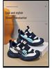 Bobodou Boys' Waterproof Winter Sports Shoes - Velvet-Lined Cotton, Lightweight and Warm