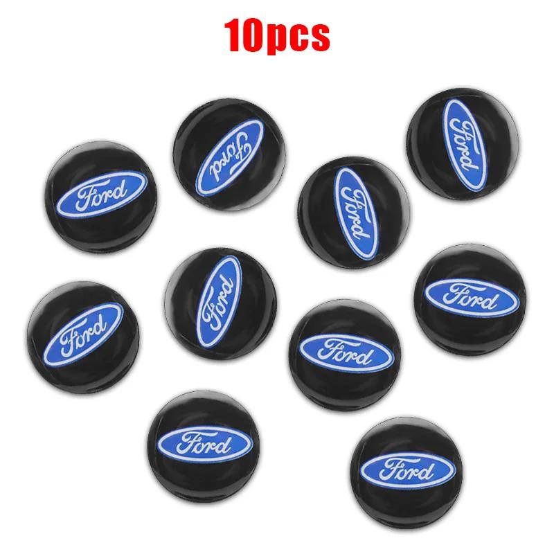 4pcs Car Styling Door Lock Sticker Keyhole Anti-blocking Protection for Ford Focus 2 3 MK2 MK3 Mondeo Fiesta Ranger Mustang Kuga