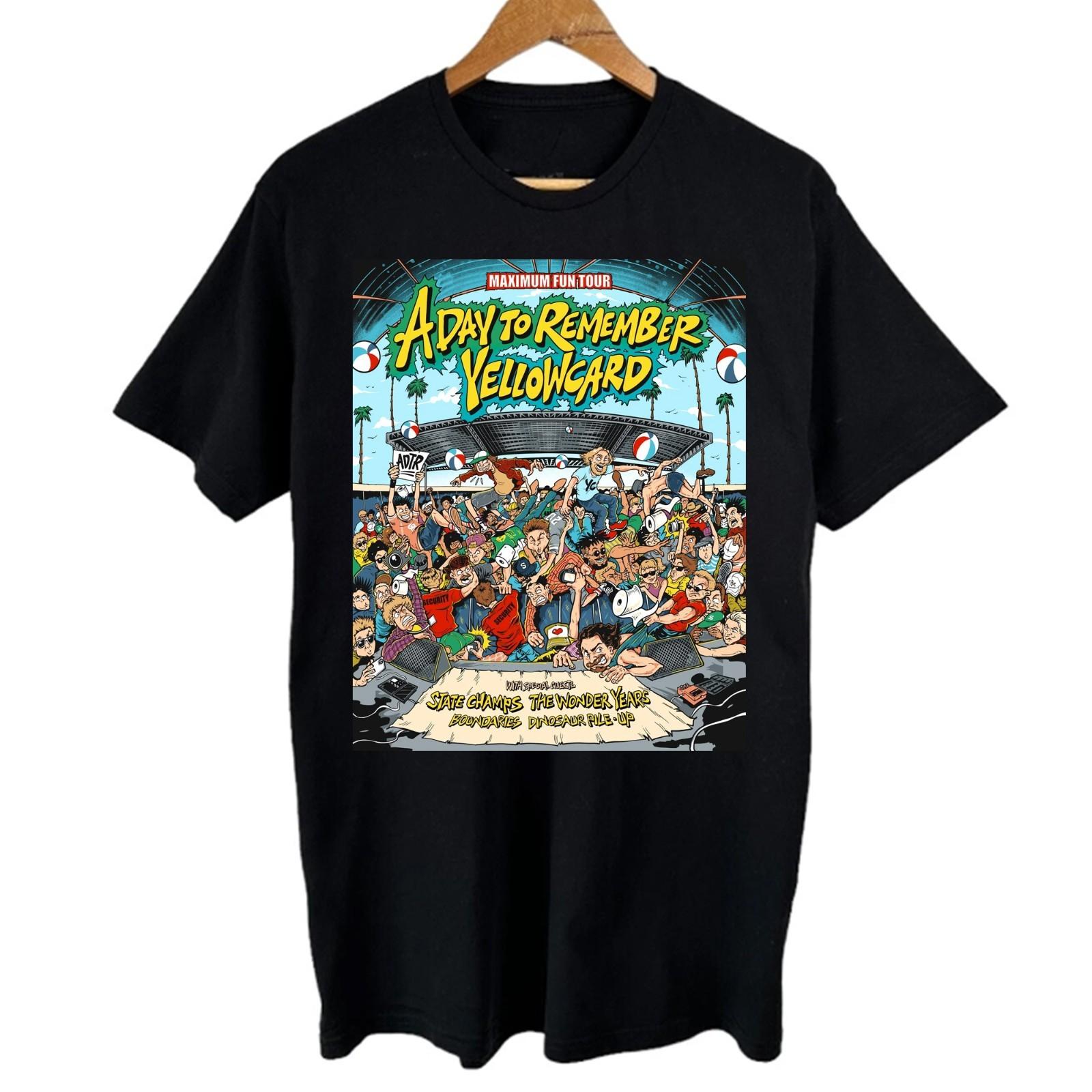 

Yellowcard Music Band Logo Rock Cool T Shirt Mens Womens Tees Top Cotton Unisex All Size 22D84 XL