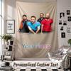 Custom Tapestry Wall Hanging, Coldplay Personalized Name Text Home Wall Decor