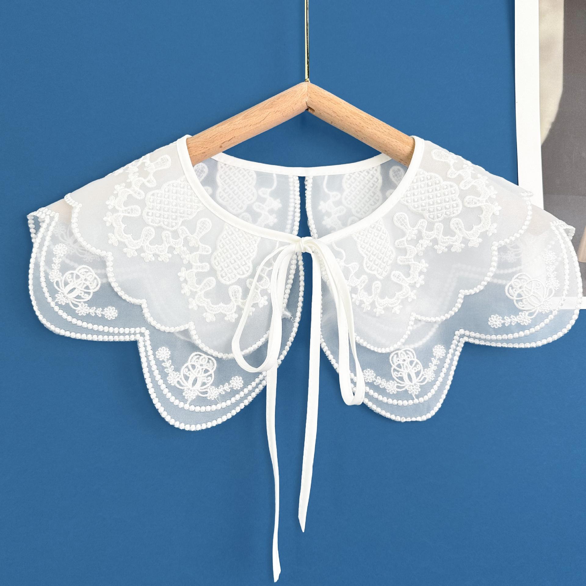 

Модный искусственный воротник, воротник для девочек, галстук, воротник с бантом, цветок