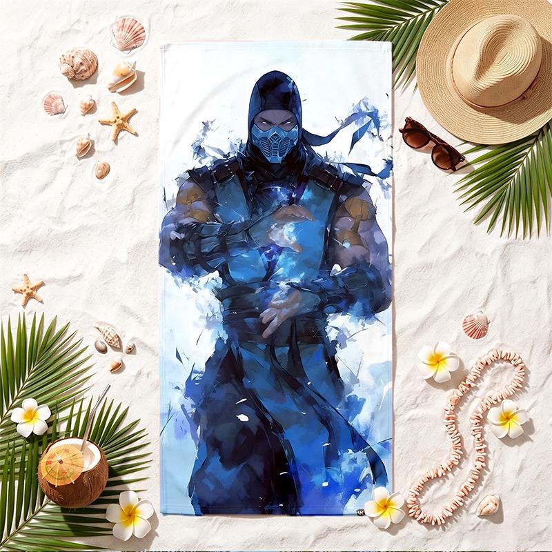 Sub-Zero Soft Beach Towel Stylish Beach Pool Towel for Summer Seaside Vacation Travel