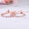 Adjustable Various Size Tennis Bracelet For Women Geometric Clear Zircon Wedding Party Jewellry Items DZH007