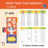 Mathematical Calculations Montessori Math Toy Beginners Practice Arithmetic Fraction Test Card Learning Tools for Primary School