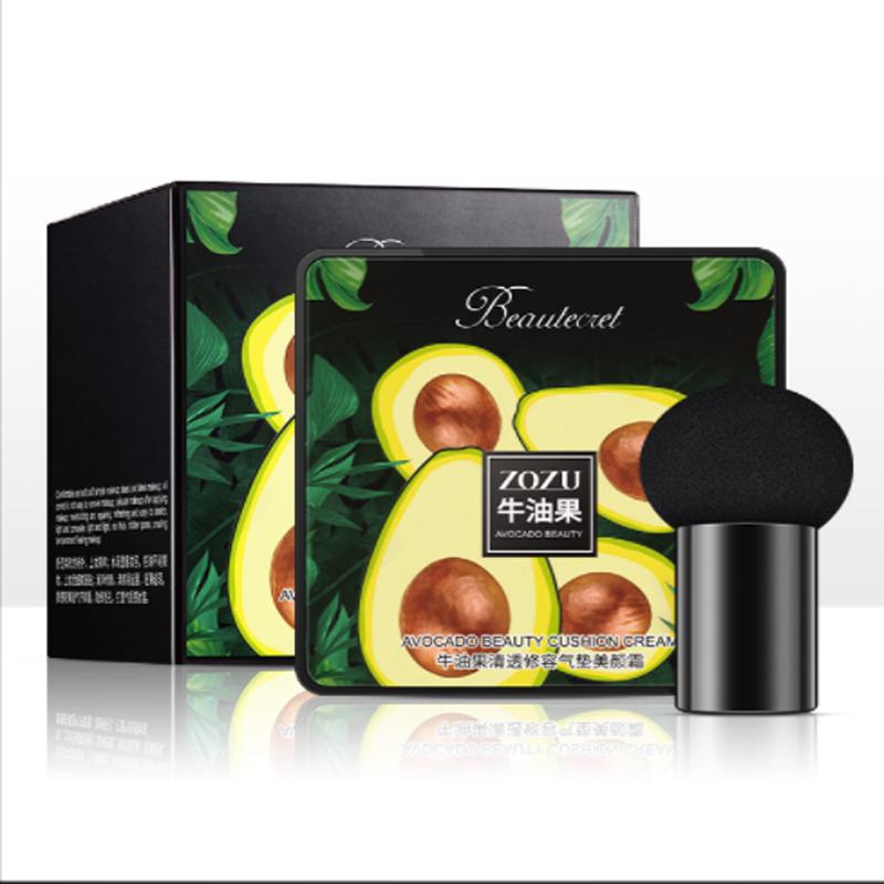 Avocado Oil Control Beauty Cream Whitening and Concealer Liquid Foundation Long Lasting Waterproof Mushroom Cushion Bb Cream