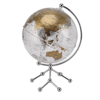 Globe terrestre rotatif illuminé avec guirlande lumineuse pour la décoration de la maison