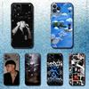 Singer J-Junior H Phone Case For iPhone 17,16,15,14,13,12,11,Pro Max,XSX,,XR,SE,Mini,8,7,Soft Silicone Black Cover