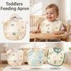 Wasserdichte Baby-Lätzchen Verstellbare Baby-Schürzen Kleinkind-Lätzchen Kinderzubehör